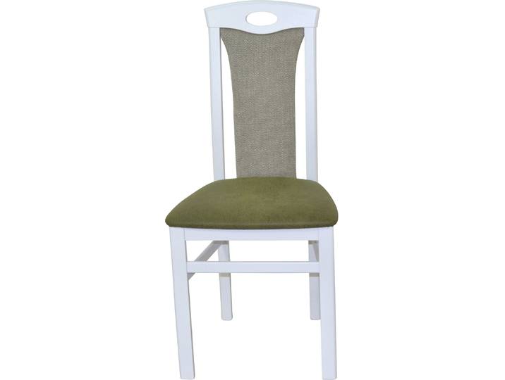 4-Fussstuhl, grün (grün, weiß, grün), B:45cm H:95cm T:48cm, HOFMANN LIVING AND MORE, Stühle, 4-Fussstuhl