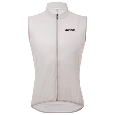 Santini - NBL Wind Vest - Fahrradweste Gr XL grau
