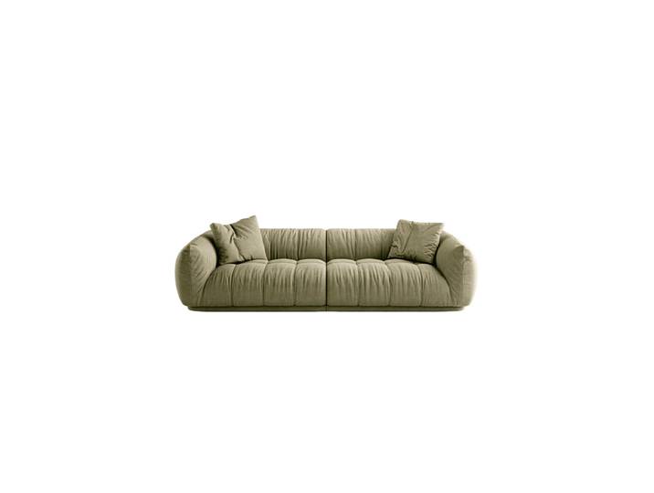 4-Sitzer Design Sofa „Julia“ Heritage Olivgrün CXL by Christian Lacroix