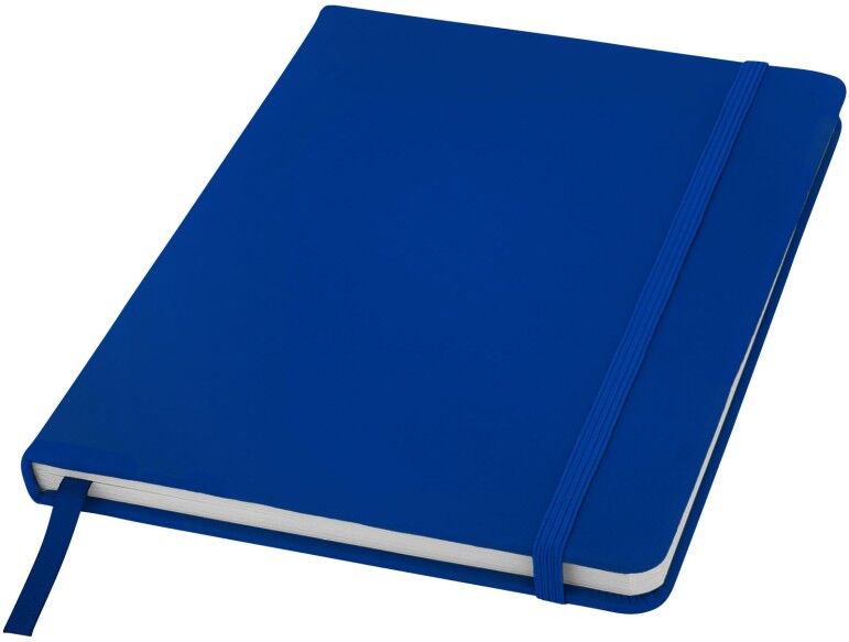 Carnet de notes A5 publicitaire à couverture rigide Spectrum Bleu Royal