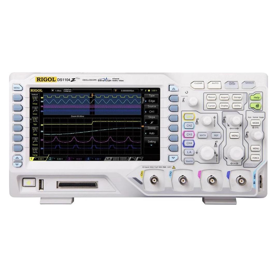 Rigol Digital-Oszilloskop DS1104Z-S Plus 100 M (CAT I, CAT II, Oszilloskop) (DS1104Z-S Plus)