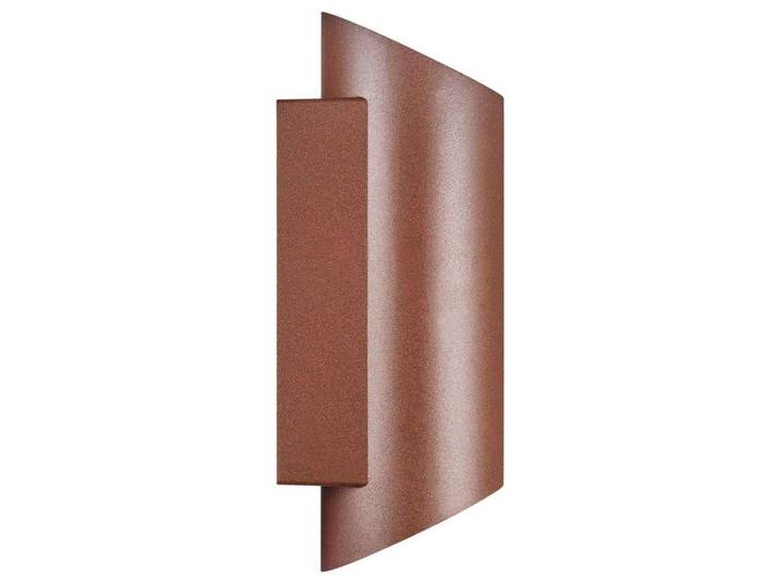 Nico Round 22 Applique Murale d'Extérieur Rusty - Nordlux - Terrasse - Aluminium