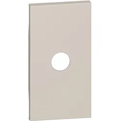 Legrand KM08M2 LivingNow 2-modulige Abdeckung für TV-Dose in der Farbausführung Sand