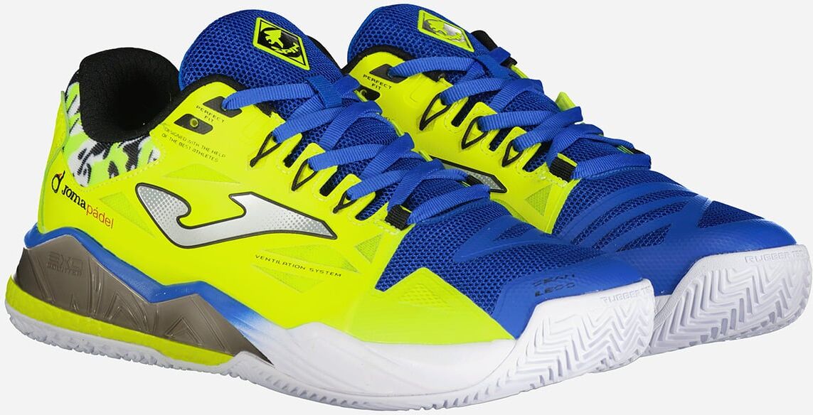 Joma Spin Padel M - Scarpe Padel - Uomo - Giallo 40