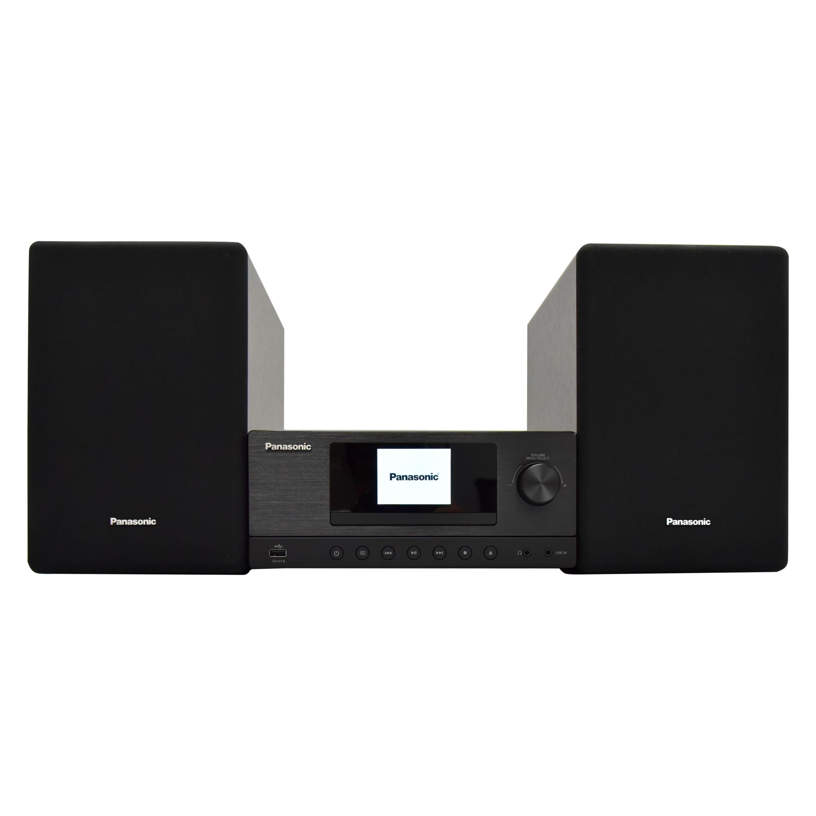 Panasonic SC-PMX112E-K schwarz (Bluetooth, CD Player, WLAN, 2x 90 W) (SC-PMX112E-K)