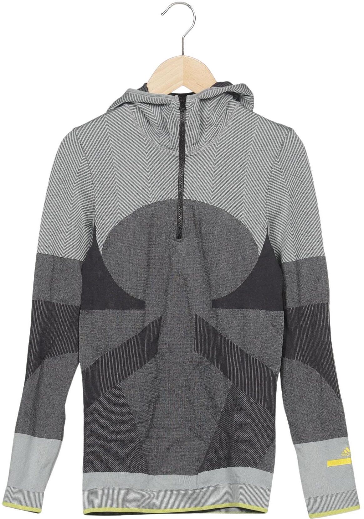 Adidas by Stella McCartney Damen Kapuzenpullover, Grau, Gr. S, kein / Etikett - Second Hand