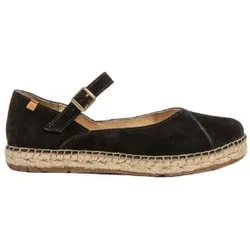 El Naturalista für Damen. 2N6791101005_001 Ledersandalen N679 S schwarz (36), Wohnung, Schnalle, Lässig