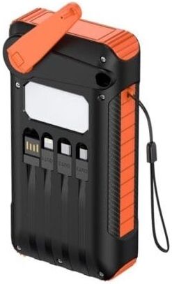 Powertrend Solcelle Powerbank 10.000 Mah
