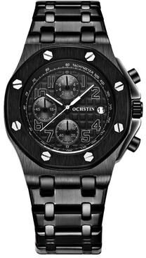 Everyday Crate OCHSTIN 6100D Mens Luminous Quartz Stainless Steel Watch black 01