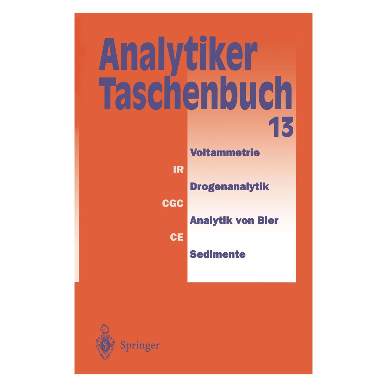 Springer Analytiker-Taschenbuch (Deutsch, Softcover, Helmut Günzler) (7757131)