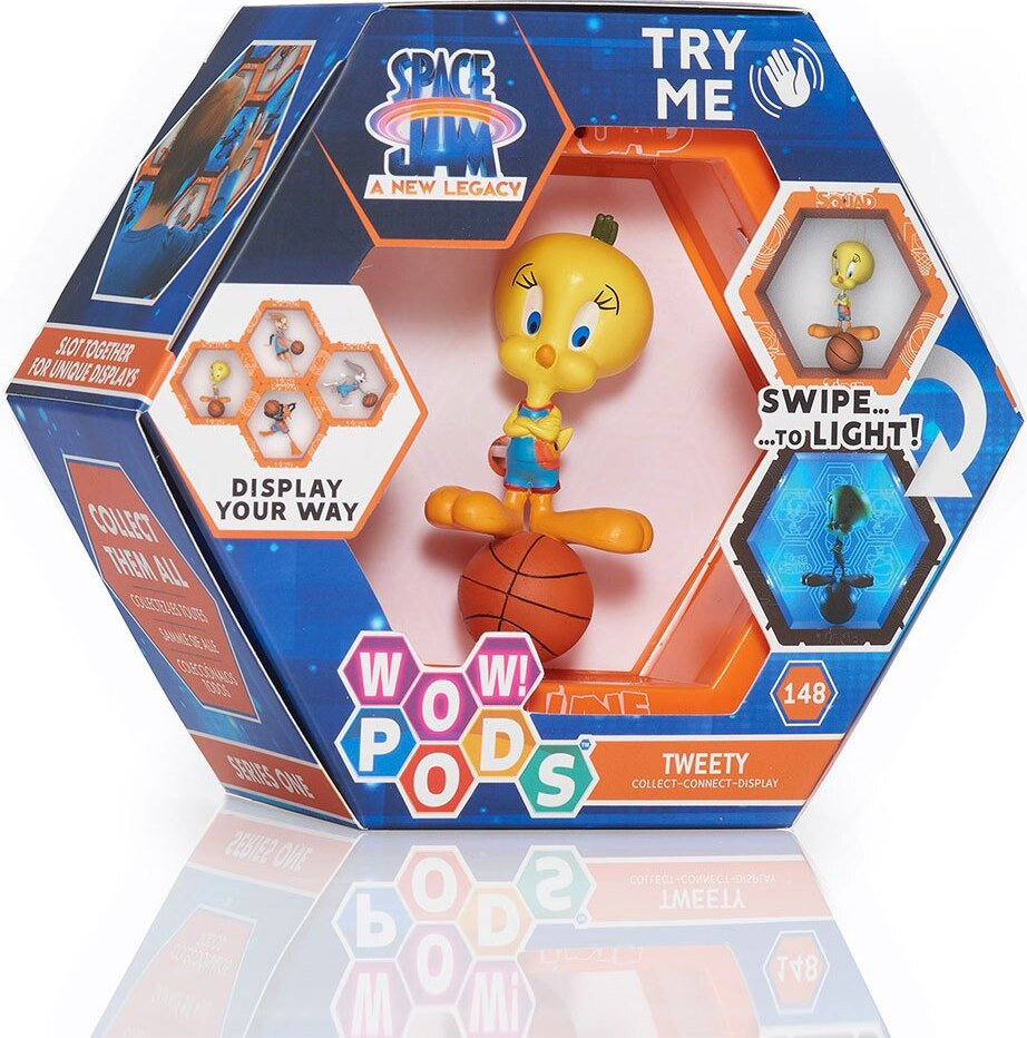WOW! PODS Space Jam Tweety Pod Pie-figuur meerkleurig