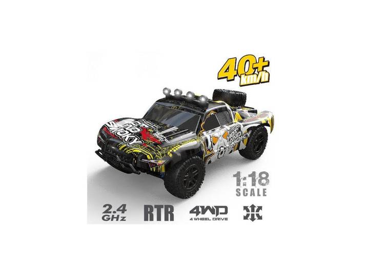 ES-Toys RC-Buggy RC Elektro Buggy 1:18 mit 2,4Ghz, 40 km/h, Allradantrieb – L