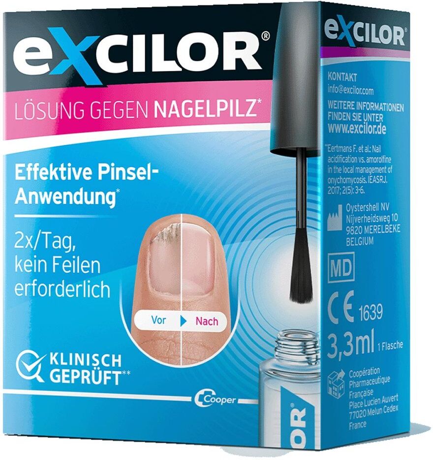 Excilor Lösung gegen Nagelpilz 1X3.3ml