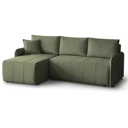 ECKSCHLAFSOFA Capri grün