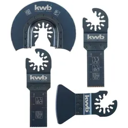 kwb, Sägeblatt, Multitool 4-Teilig Set