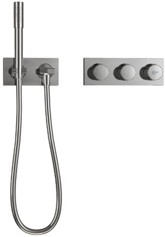 Ideal Standard Wannenkombination A1560AA für Multiplex-Trio, verchromt