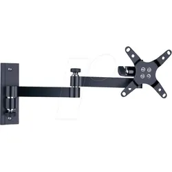ICA-LCD-104BK - Wandhalter LCD 13" - 30" langarm, schwarz