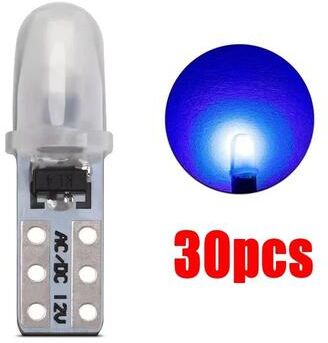 Uplift Picks T5 LED Dashboard Bulbs 3014 SMD Instrument Cluster Lights blue (30 Pcs)
