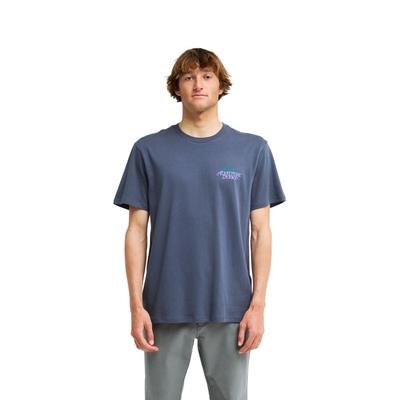 T-Shirt BILLABONG "Fauna", Herren, Gr. M, blau (ombre blau), Obermaterial: 100% Baumwolle., Shirts T-Shirt