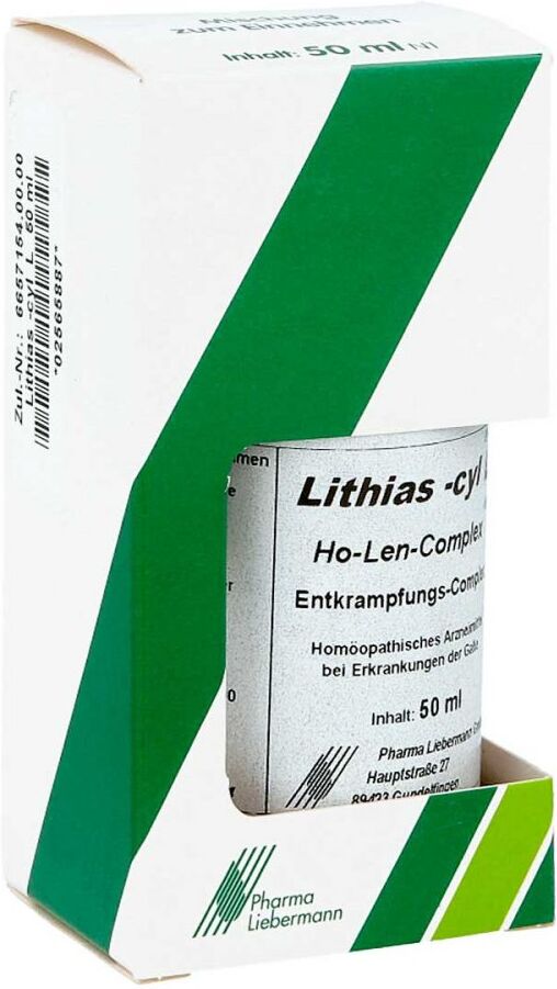 Lithias Cyl L Ho Len Complex Entkrampfungscompl. 50ml