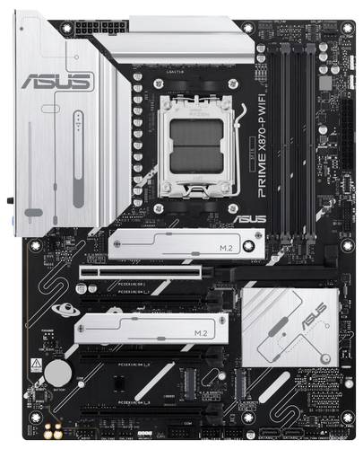Asus PRIME X870-P WIFI (AM5) (D) Mainboard Sockel (PC) AMD AM5 Formfaktor (Details) ATX Mainboard-Chipsatz AMD X870