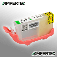 Ampertec Kompatible Reinigungspatrone für Canon PGI-9G grün