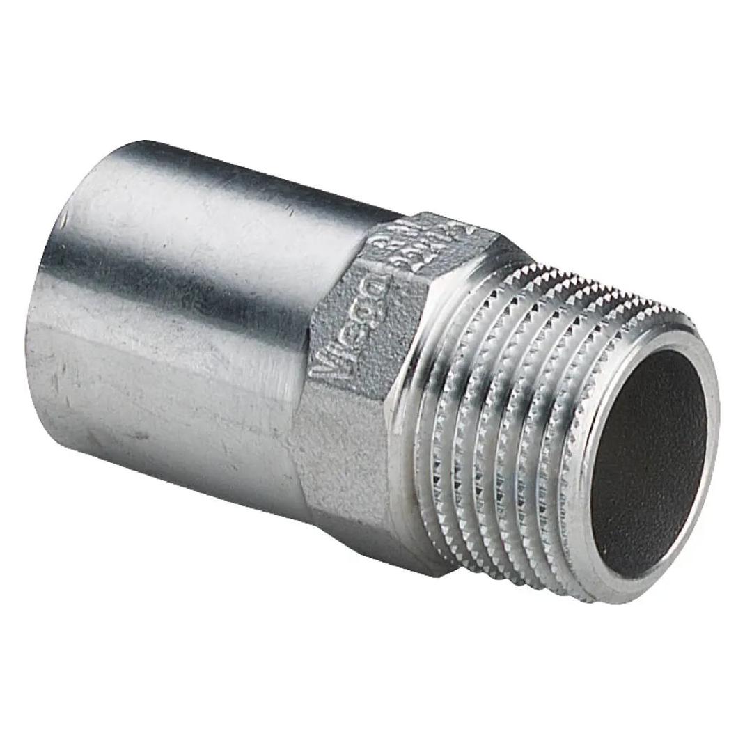 Viega Sanpress Inox indstiksstykke 28 x 1 rustfrit stål, 436759 (Pressverbindung) (436759)