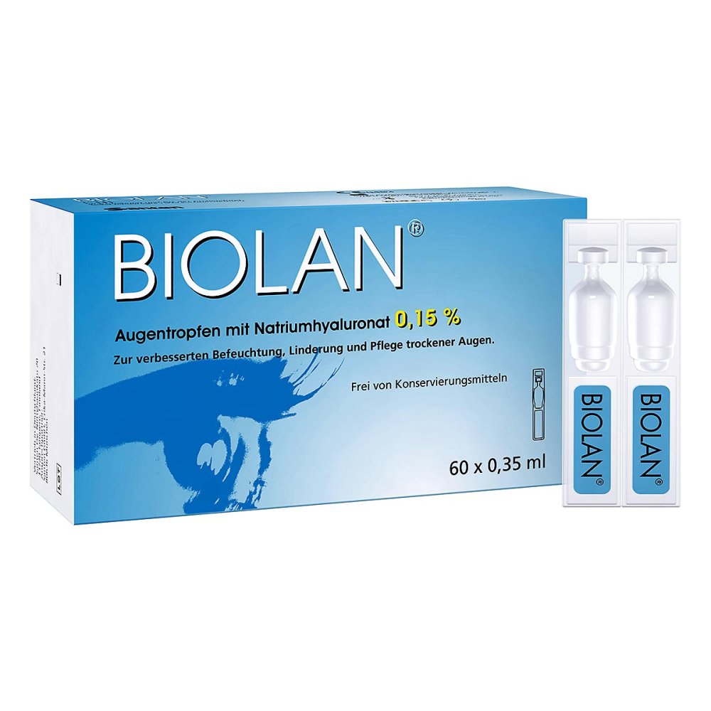Santen GmbH Biolan Augentropfen Einzeldosispipetten 03677335