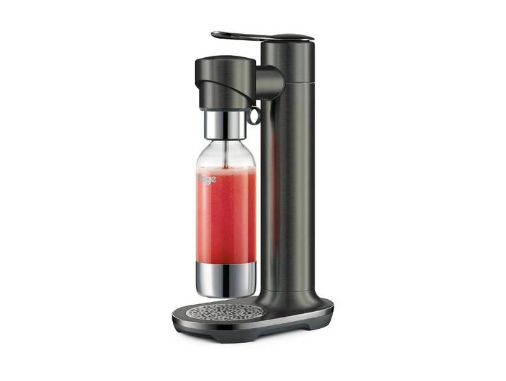 SAGE Wassersprudler the InFizz Fusion , grau (anthrazit), B:15cm H:43cm T:26cm, Wassersprudler, Wassersprudler