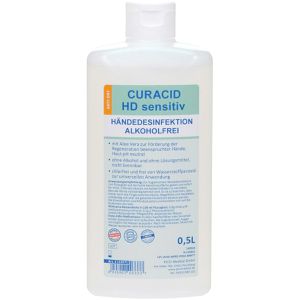 Curacid Desinfektionsmittel 110271, HD sensitiv, Händedesinfektion, alkoholfrei, Flasche 500 ml