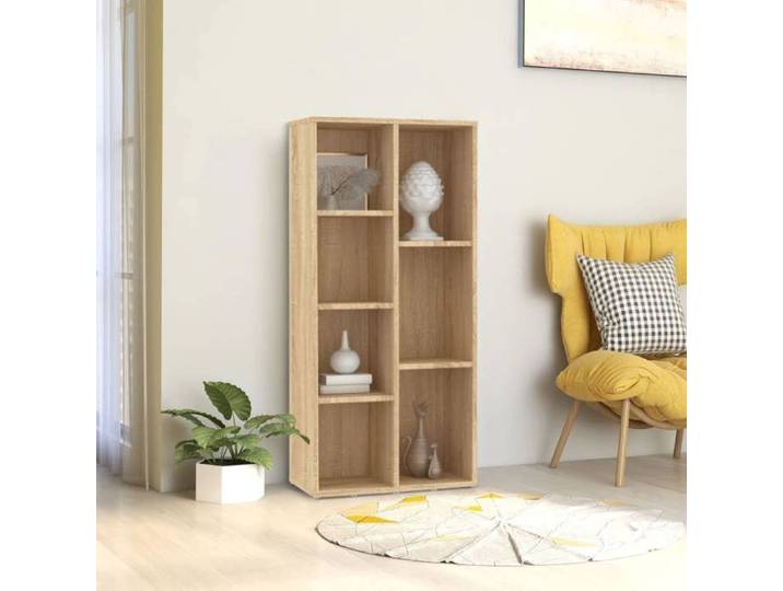 Bibliothèque Chêne Sonoma 50x25x106 cm Bois d'ingénierie 801110