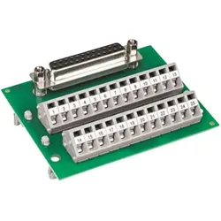 Wago Übergabebaustein D-SUB-Buchsen, Elektronikkabel + Stecker