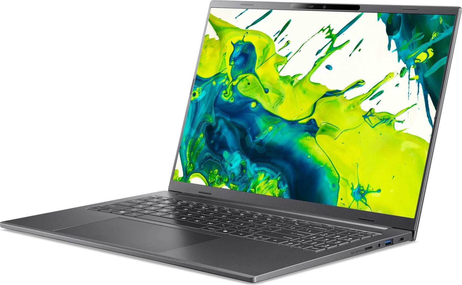 Acer Aspire 16 AI A16-61M-R98E Laptop - 16 inch WUXGA 120Hz, AMD Ryzen AI 5 330, 16GB RAM, 512GB SSD, Windows 11