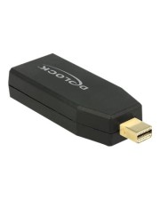 Delock 4K Passive Videoadapter Mini DisplayPort männlich zu HDMI weiblich Schwarz Unterstützung (65583)