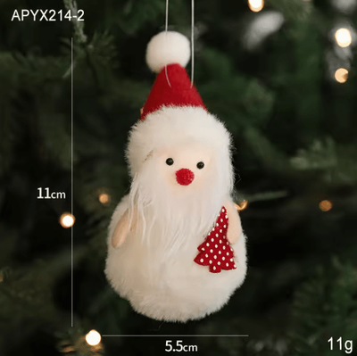 Inspire Picks Angel Doll Christmas Tree Ornament Hanging Angel Plush Decoration For Holiday & New Year lrb