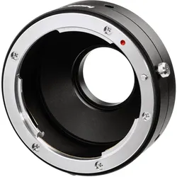 Hama Adapter Nikon G Objektiv an C Mount Kamera, Objektivadapter, Schwarz