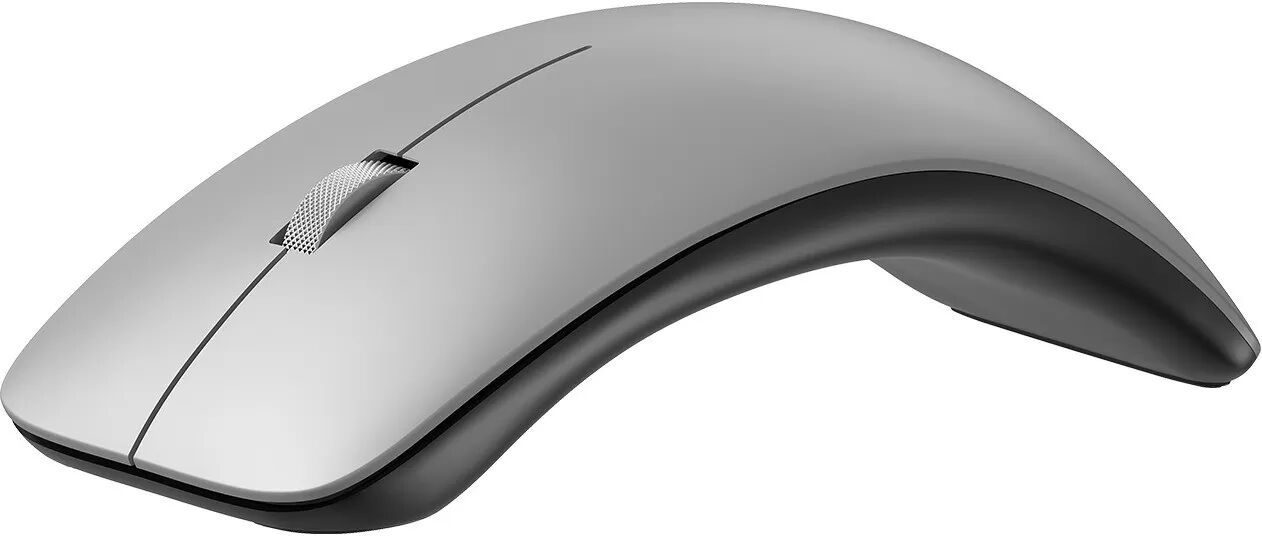 INF 2.4G Drahtlose Ergonomische Maus - Komfortabler Griff, Hohe Präzision, Magnetische Abdeckung Silber