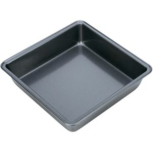 Tescoma Backblech DELICIA quadratisch, schwarz, aus Edelstahl, 24 x 24 cm, Rand 5 cm hoch, antihaftbeschichtet