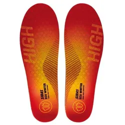 Sidas 3feet Eco Winter High Einlegesohlen Orange, Sohlen, Orange, Gelb