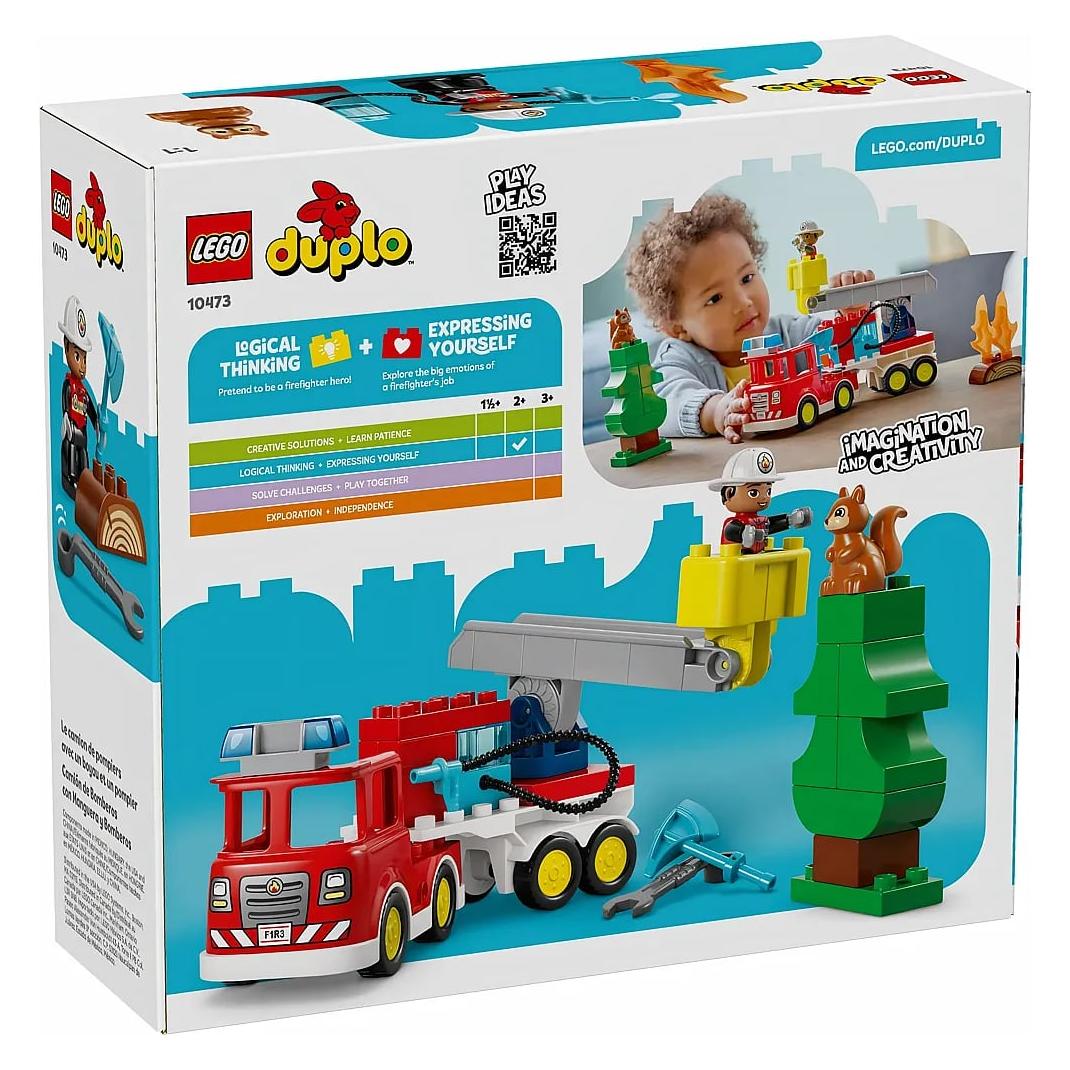 LEGO Löschauto mit Schlauch und Feuerwehrmann (10473)
