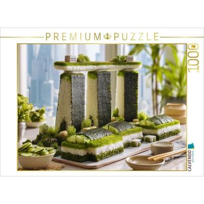 CALVENDO Puzzle Marina Sands Bay in Singapur | 1000 Teile Lege-Größe 64x48cm Foto-Puzzle für glückliche Stunden