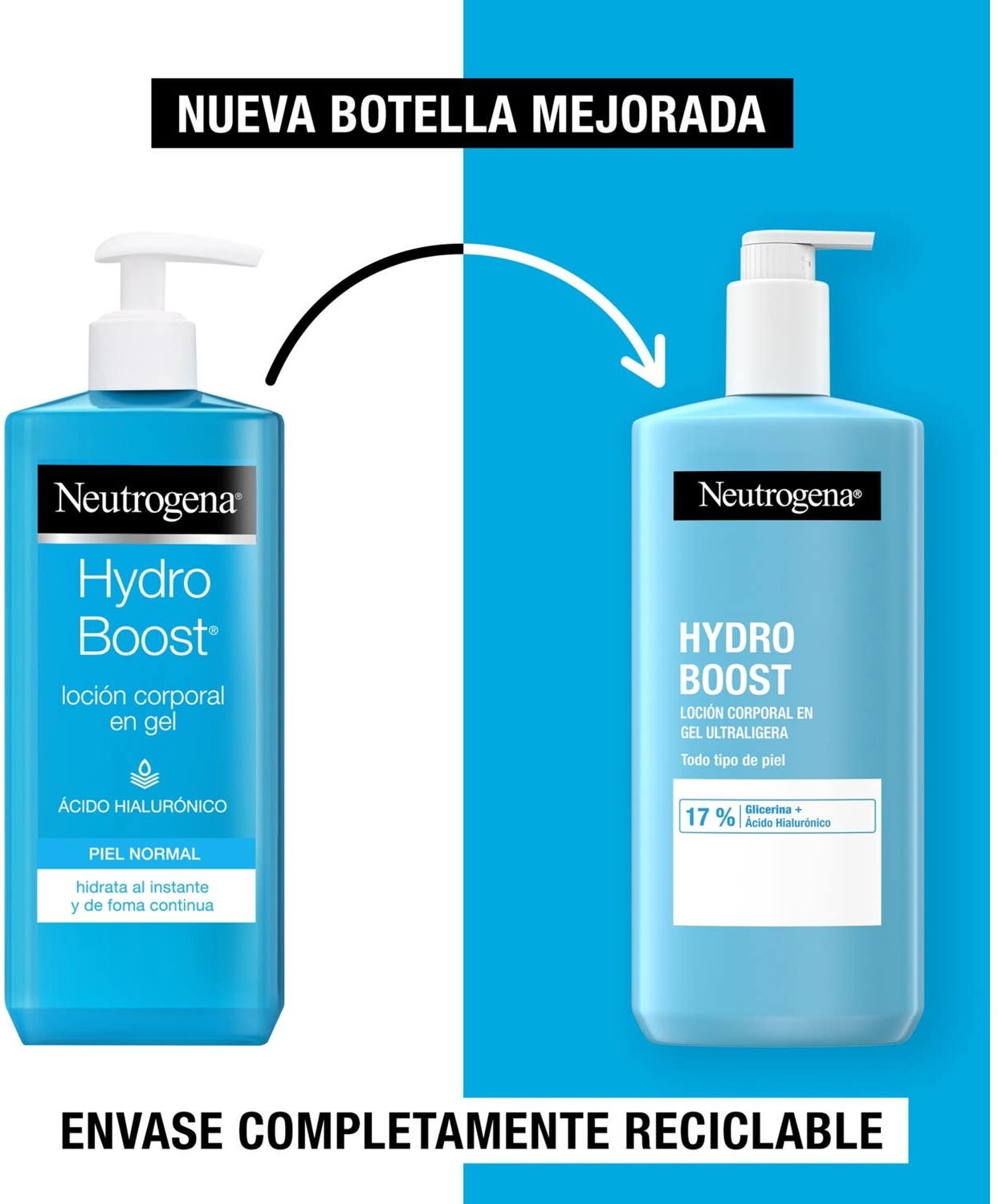 Neutrogena® Hydro Boost Loción Corporal Gel 400 ml