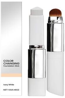 Quick Pick Pro Color Changing Foundation Stick Lightweight Moisturizing Foundation For A Natural Radiant Finish ivory White