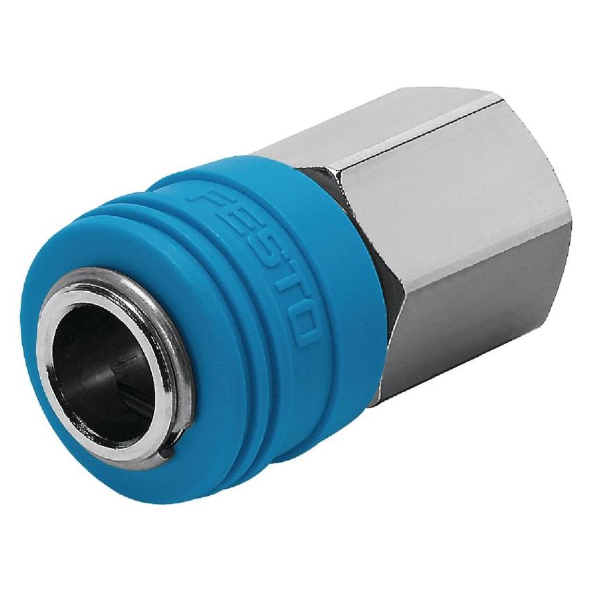 Festo Kupplung KD4-3/8-I 531637 -0.95 bis 12 bar (Rohrkupplung) (531637)