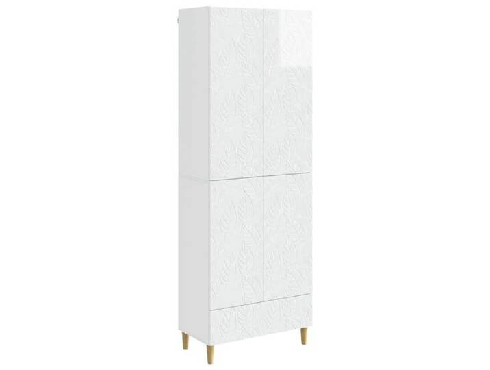 Ensemble de Meubles 2 pc Blanc brillant Bois d'ingénierie 3416695