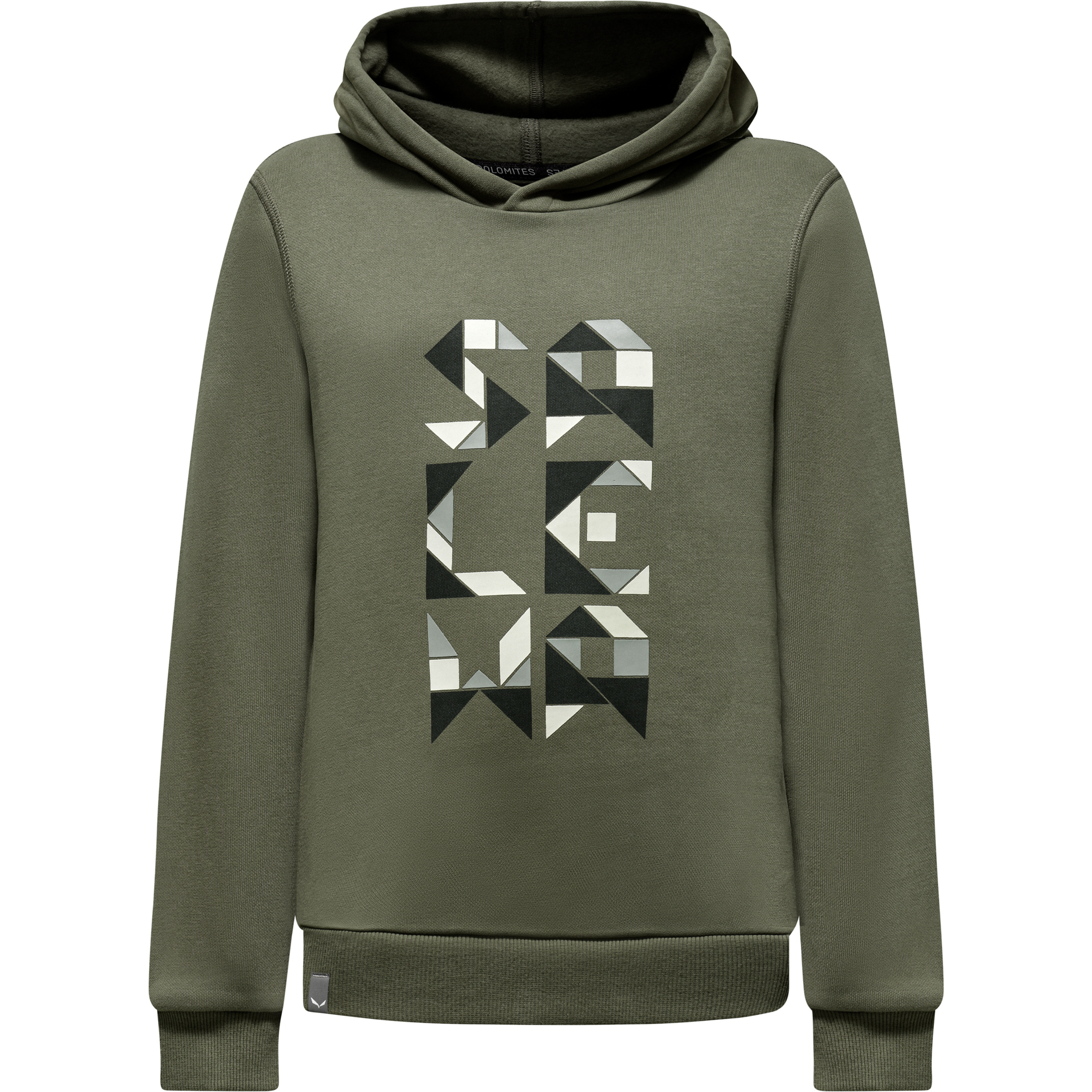 Salewa Eagle Kinder Hoodies faded green Größe 104 Lifestyle Hautfreundlich