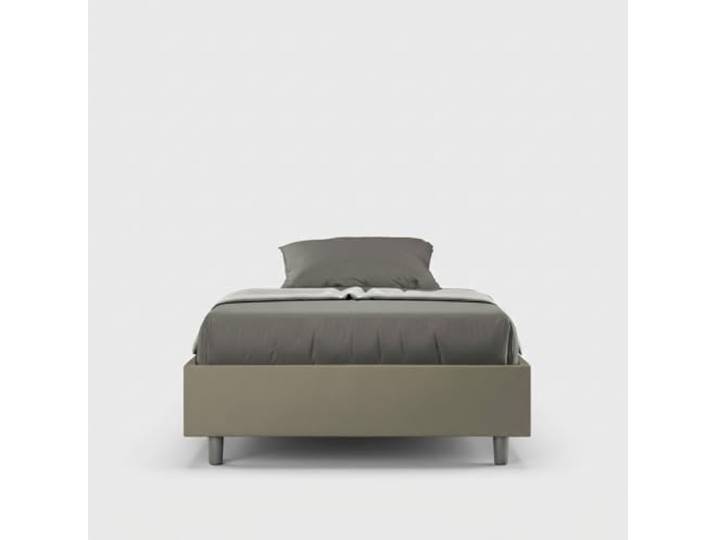Französisches Bett Sommier mit Stauraum 120x200 Azelia P1 - Braun