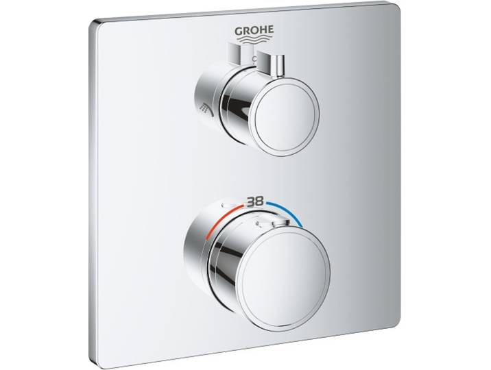 Mitigeur thermostatique de douche pour Bain/Douche, chrome (24079000)
