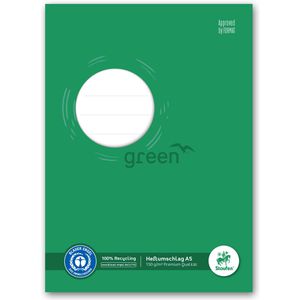 Staufen Heftumschläge Green, 794004511, A5, grün, Papier