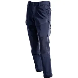 Stretch-Bundhose schwer "22179-652" Customized - 82C56 (EU 56) - schwarzblau